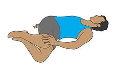 lower back rotational stretchi