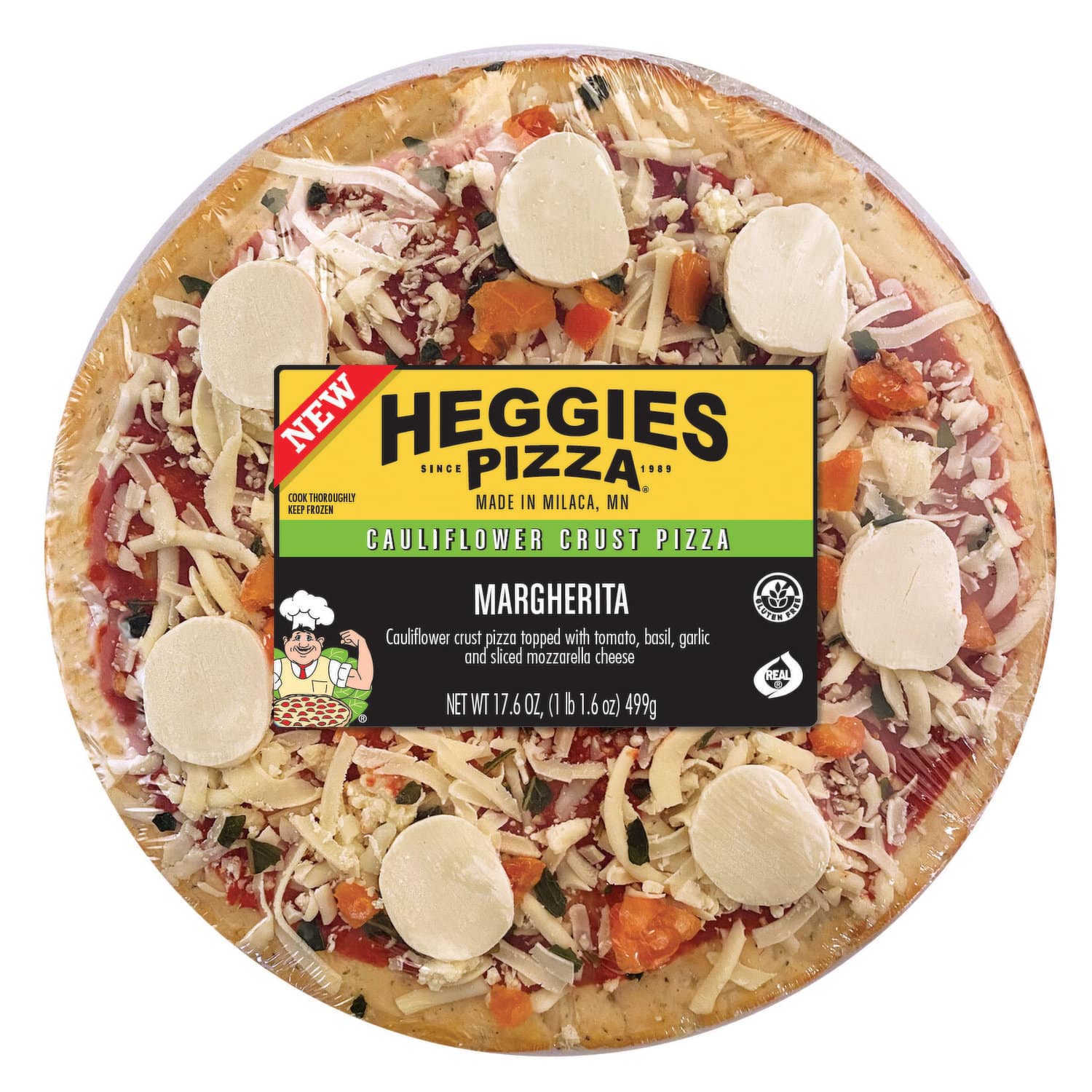 Heggies Pizza Cauliflower Crust With Sausage And Pepperoni - Order ...