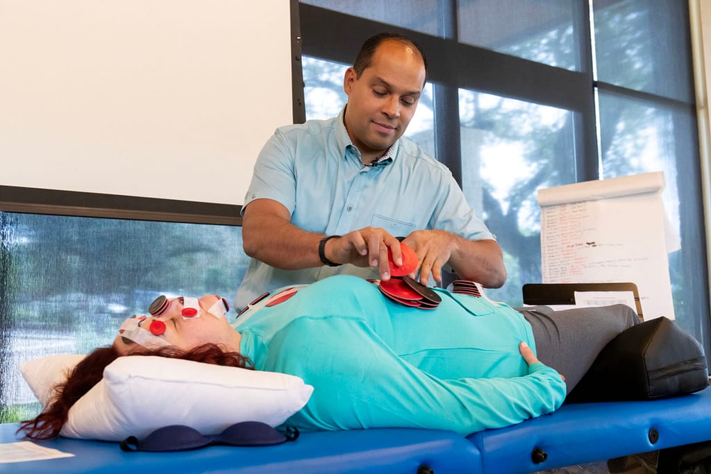 Dr Garcia with patient scaled 1