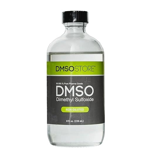 DMSO Glass Bottle