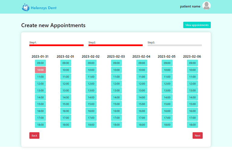 patient slots